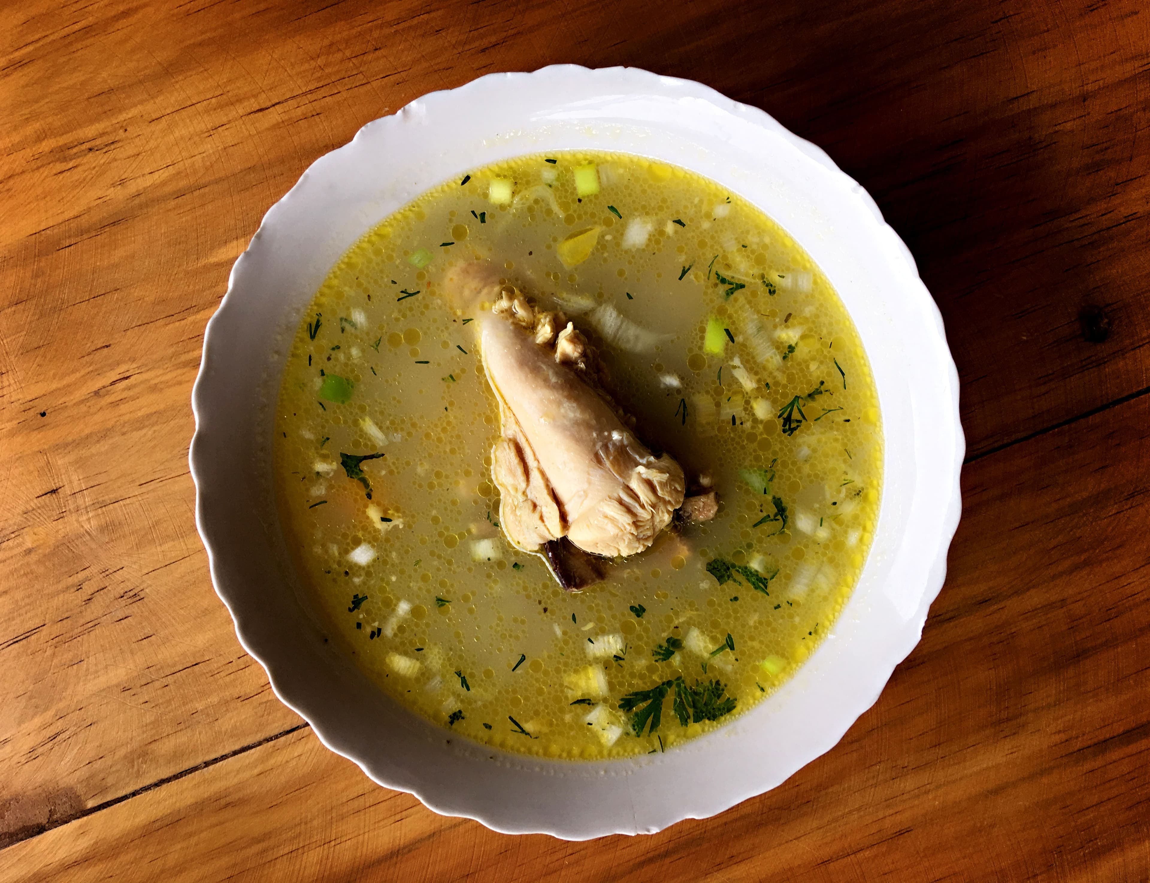 Chicken broth