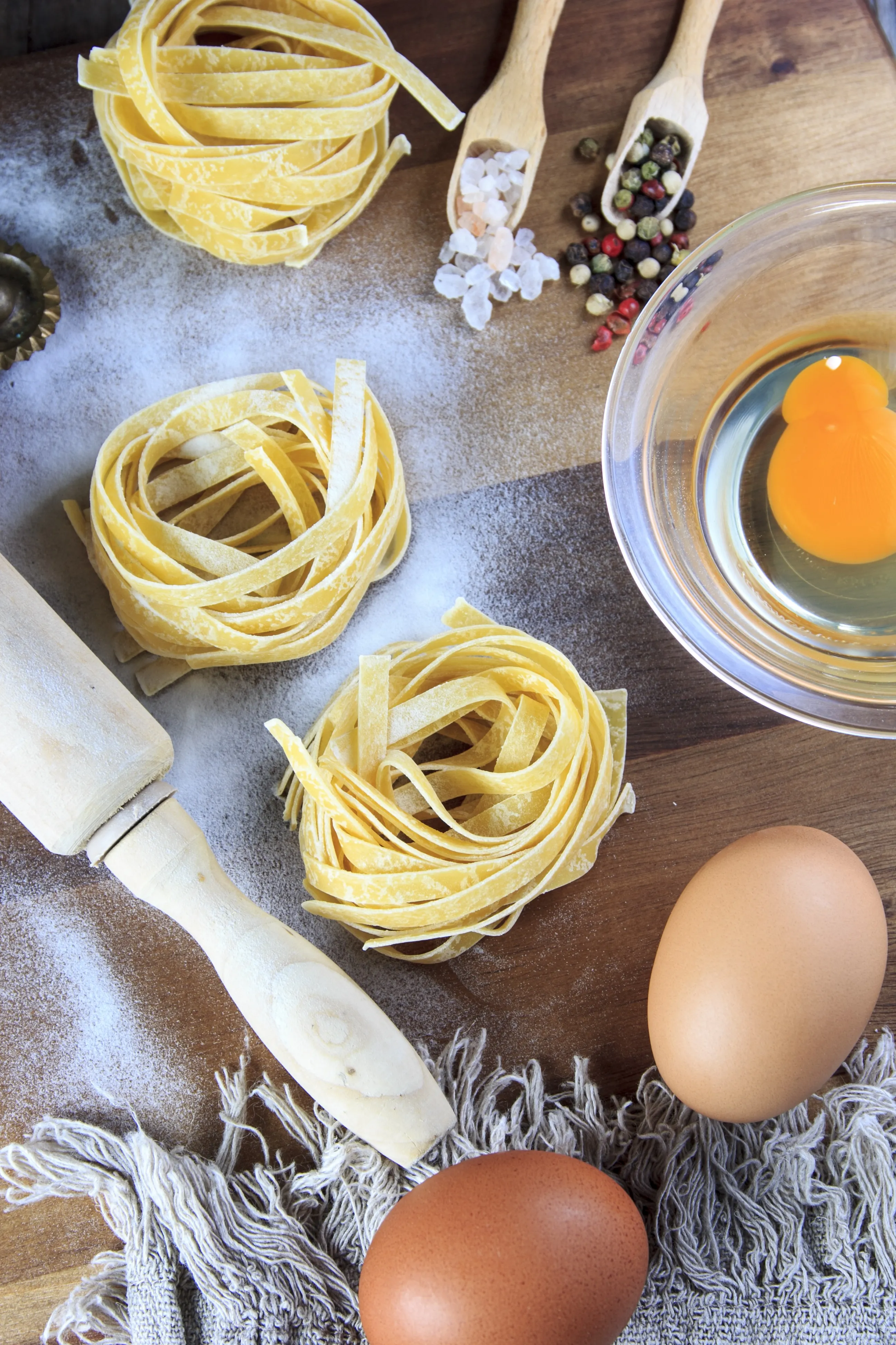 Egg noodles