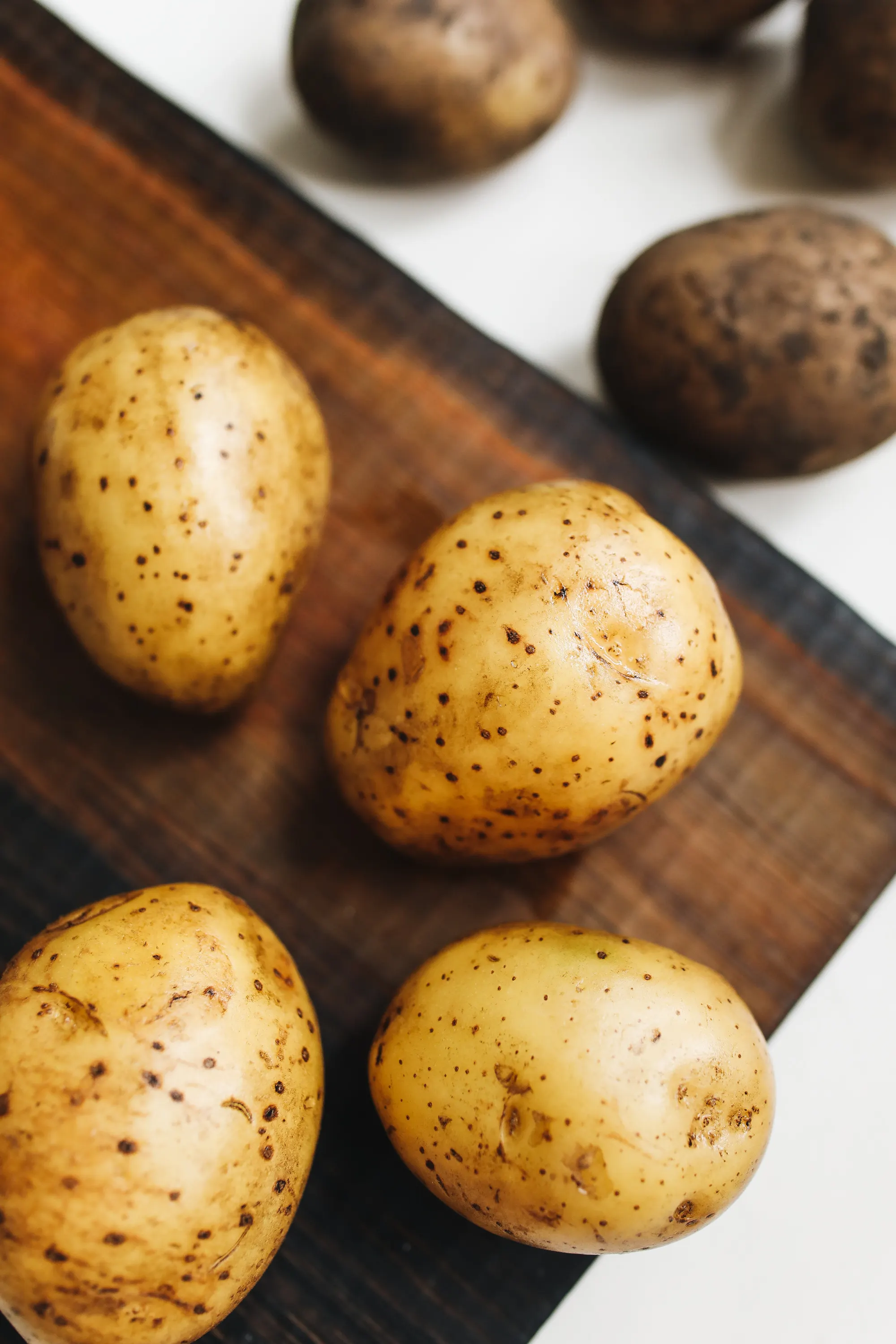 Russet potatoes