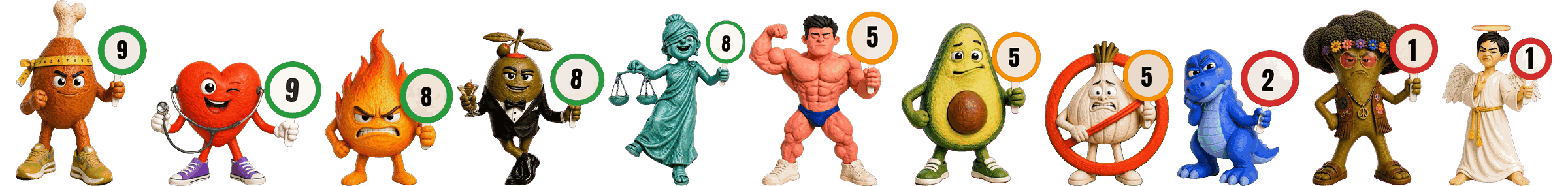 How all eleven dietary frameworks rate Skyr, scored highest to lowest: GLP-1 Friendly 9, DASH 9, Anti-Inflammatory 8, Mediterranean 8, Zone 8, Carnivore 5, Keto 5, Low-FODMAP 5, Paleo 2, Vegan 1, Whole30 1